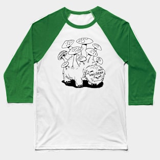 Mushroom Beast Baseball T-Shirt